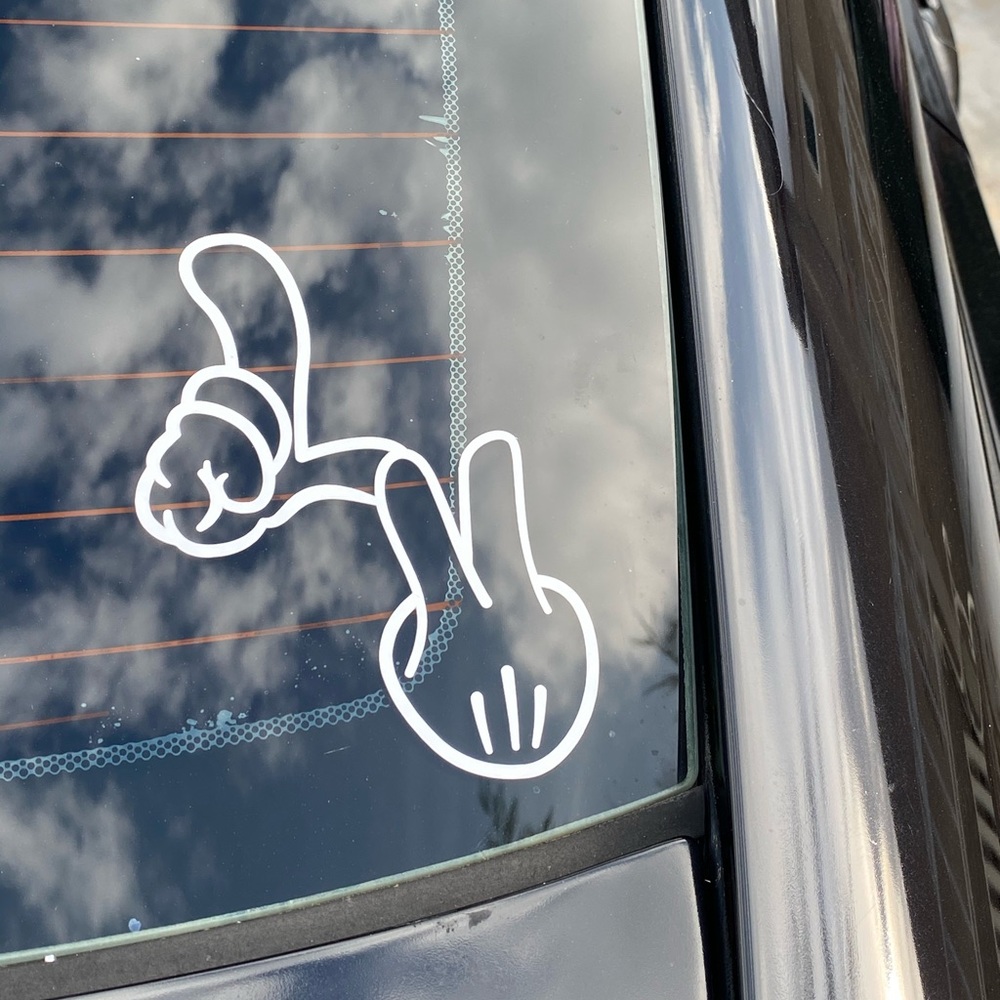 Las Vegas City Hands Decal